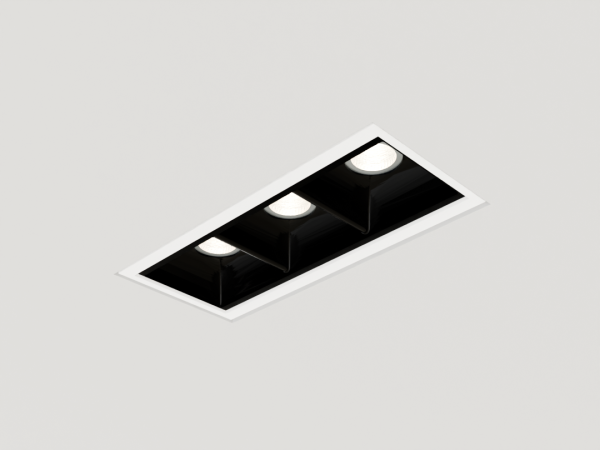 Everglow Fixa sem Borda 03 LEDs (7,3W)